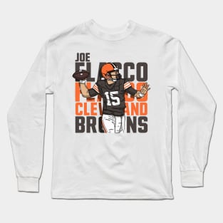 Joe Flacco Comic Style Long Sleeve T-Shirt